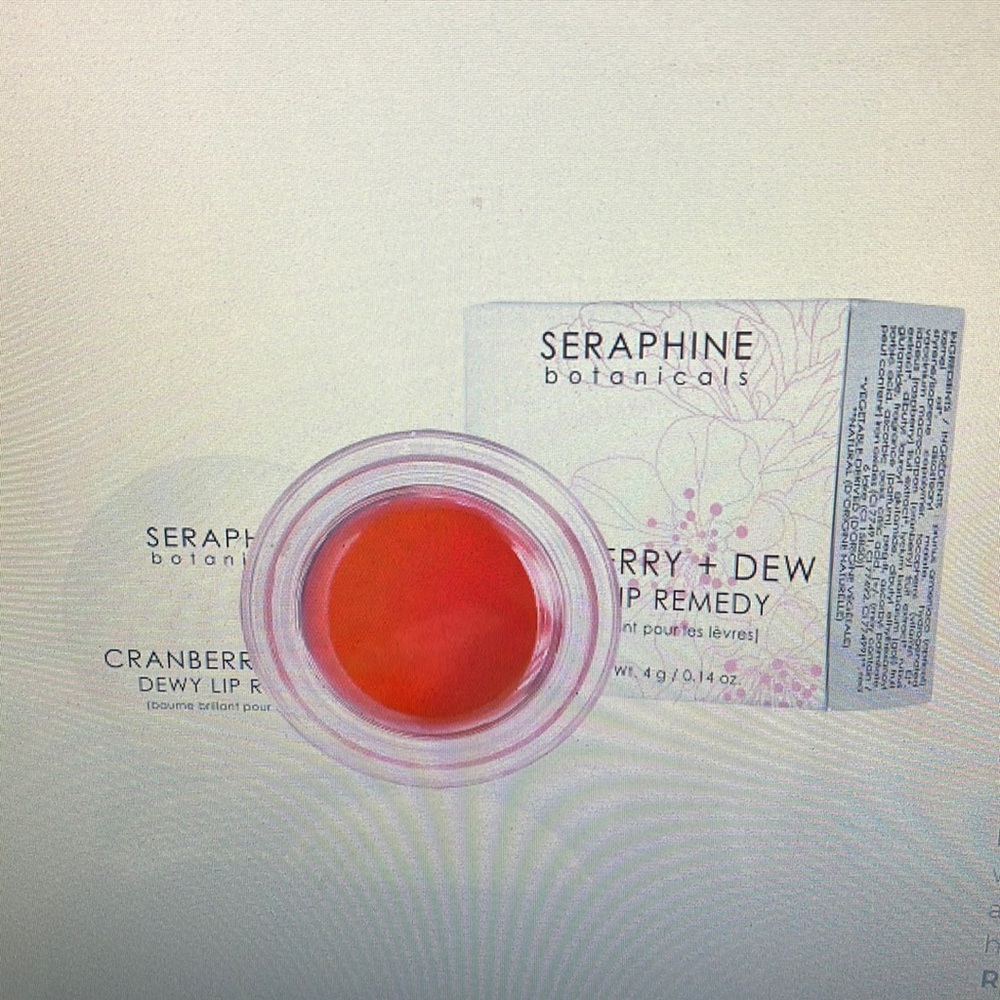 Seraphine CRANBERRY + DEW Dewy lip  remedy